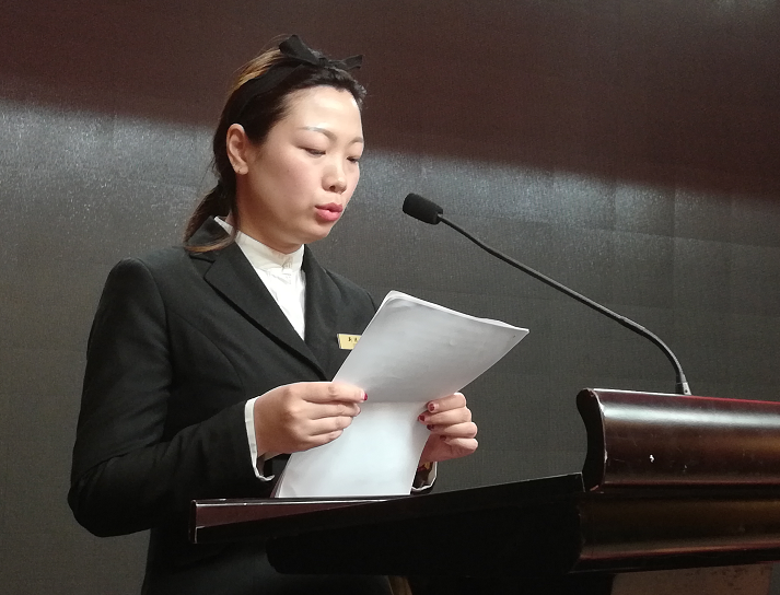 先进单位代表发言